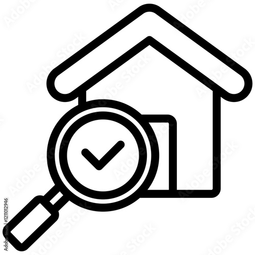 Inspection Outline Icon