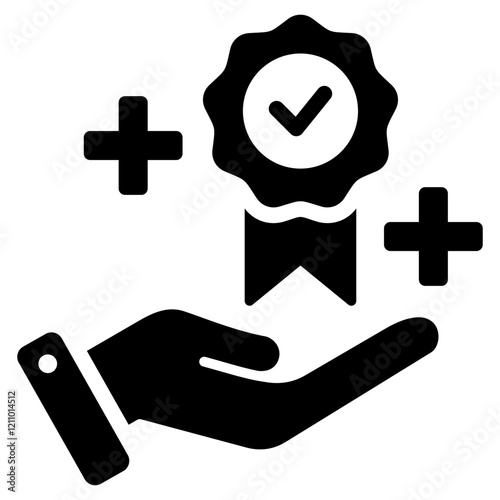 Benefit Glyph Icon