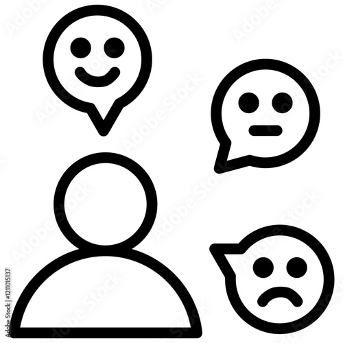 Behavioral Outline Icon
