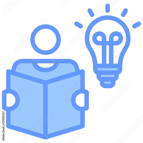 Reading Blue Icon