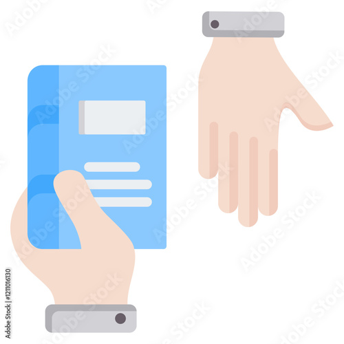 Borrow Flat Icon