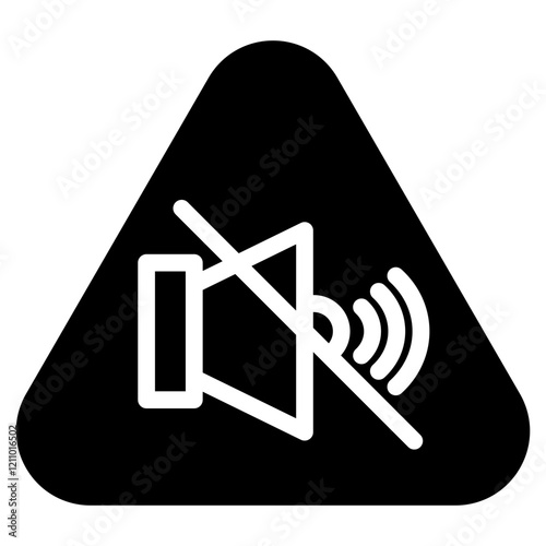 Quiet Glyph Icon