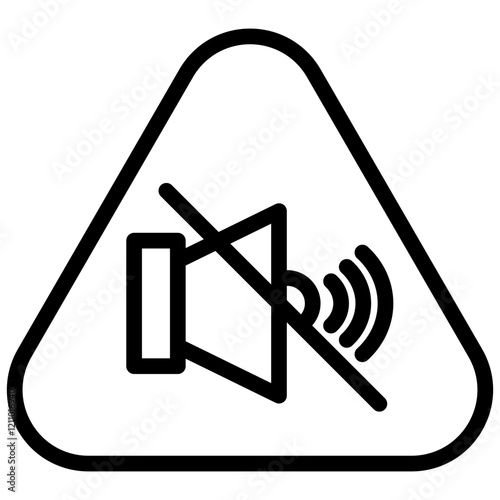 Quiet Outline Icon