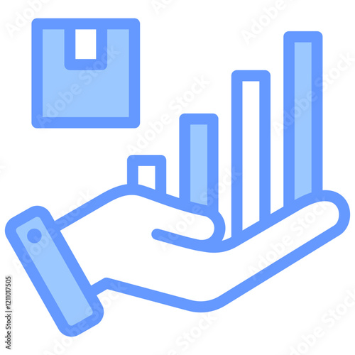 Sales Blue Icon
