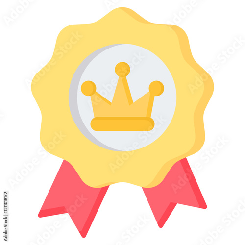 Royalty Flat Icon