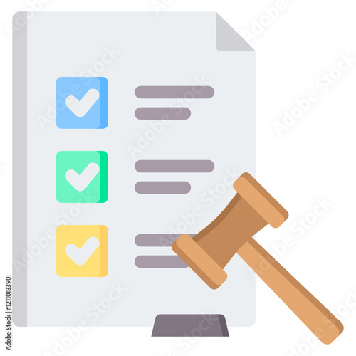 Compliance Flat Icon