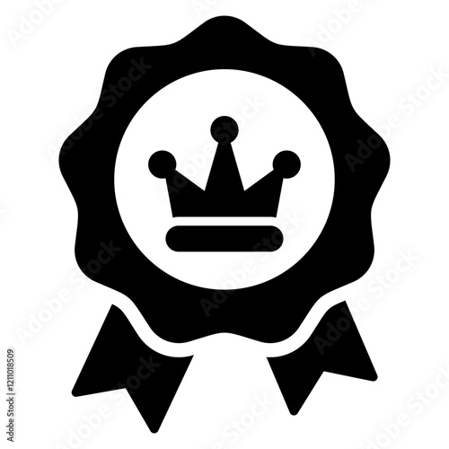 Royalty Glyph Icon