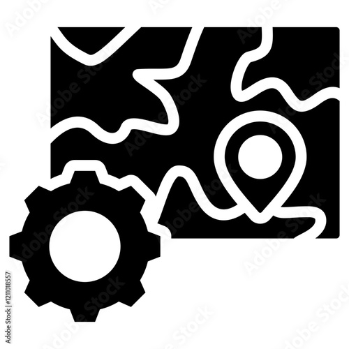 Territory Glyph Icon