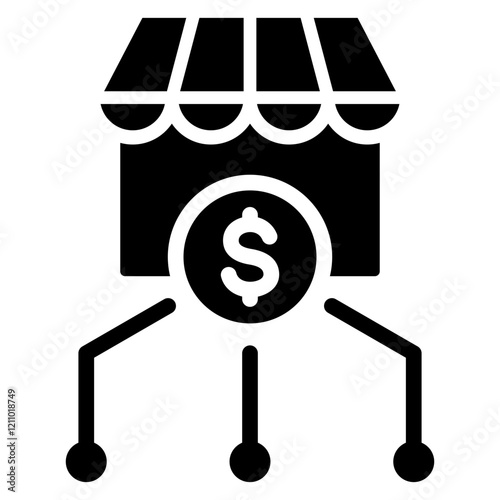 Liability Glyph Icon