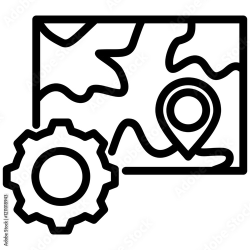 Territory Outline Icon