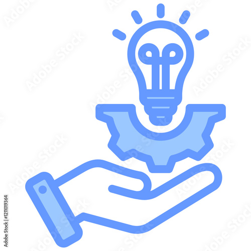 Innovation Blue Icon