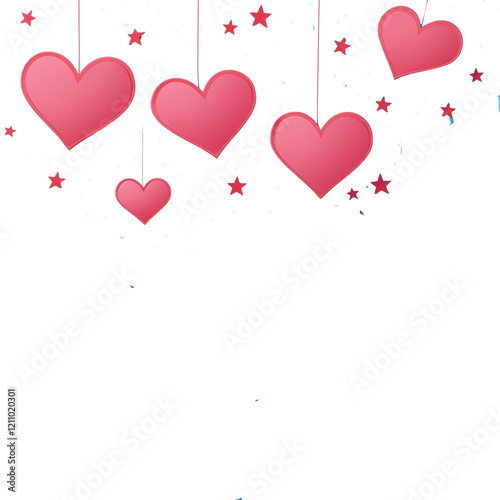 valentine hearts background
