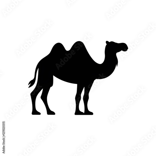 Silhouette of a Camel