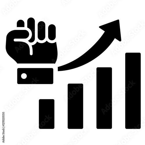 Motivation Glyph Icon