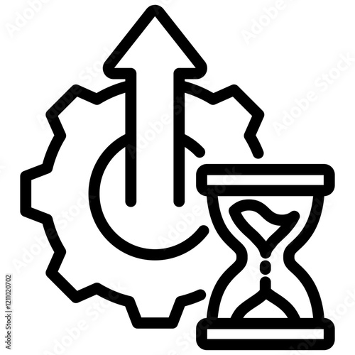 Productivity Outline Icon
