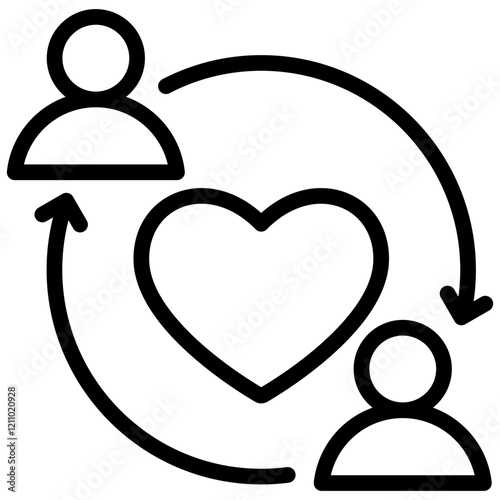 Empathy Outline Icon