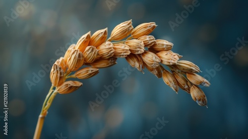 Grain of Rice: A tiny, elongated grain that is a dietary staple in many cultures, offering essential nutrients and forming the base of many traditional dishes.
