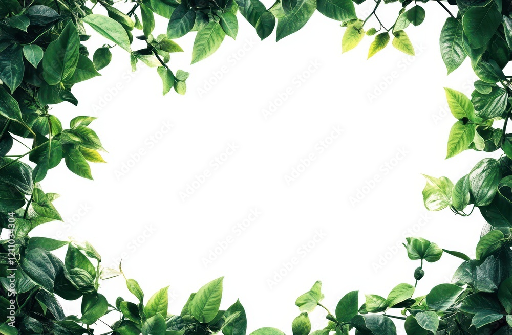 A frame made of plants, white background, isolated on the edges, photorealistic, high resolution, high detail, PNG format. A frame made of plants, white background, isolated on the edges, photorealistic, high resolution, high detail, PNG format.