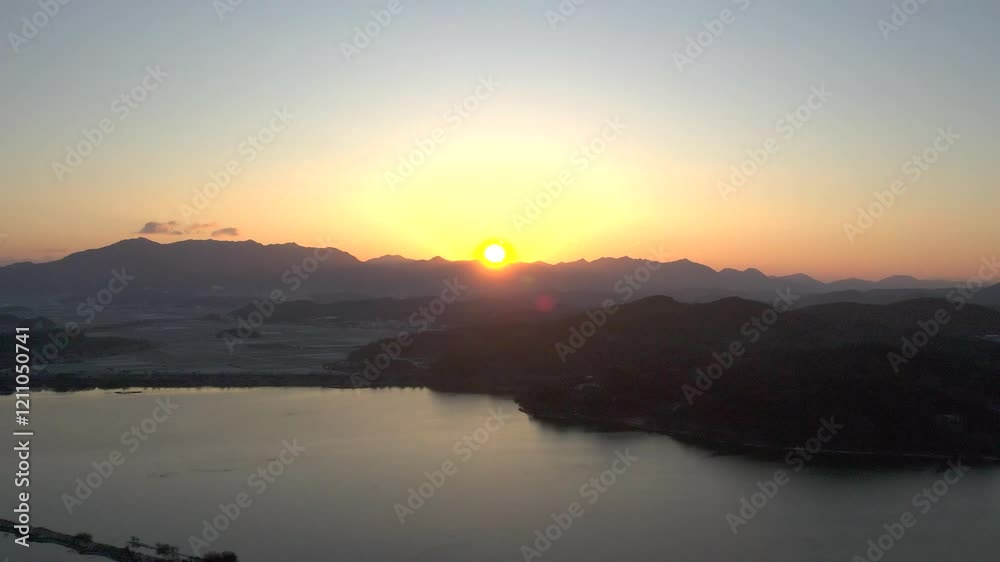 대한민국 경상남도 창녕 저수지 대한민국 경상남도 창녕 저수지