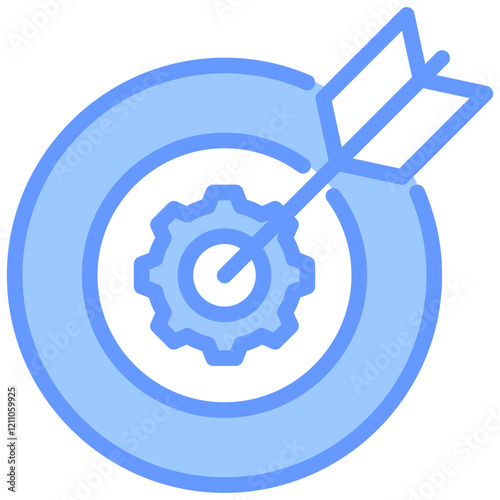 Skill Acquisition Blue Icon