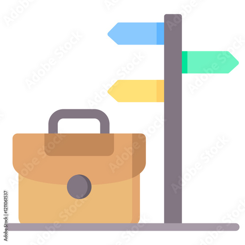 Career Options Flat Icon