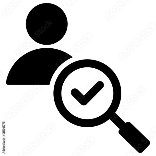 Job Prospect Glyph Icon