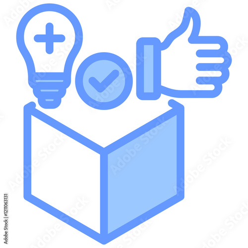 Positifity Blue Icon