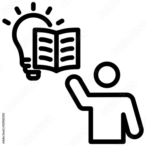 Active Learning Outline Icon