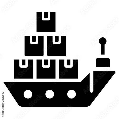 Vessel Glyph Icon