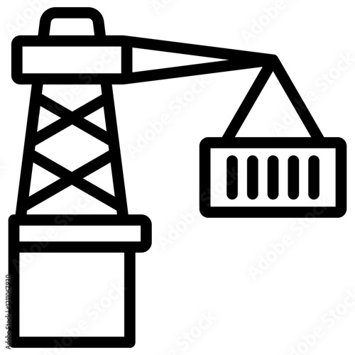 Port Outline Icon