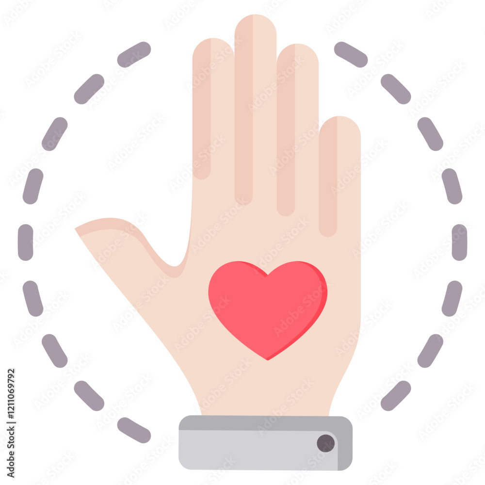 Voluteering Experinces Flat Icon