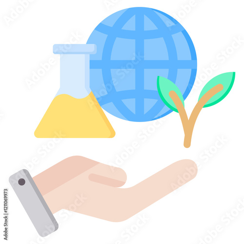Ctizen Science Flat Icon