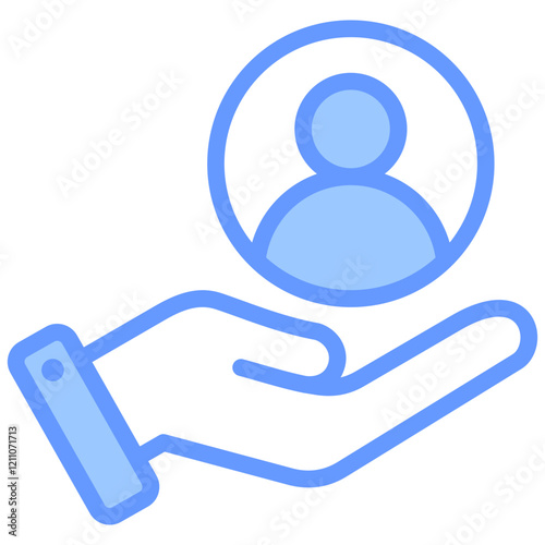 Client Blue Icon