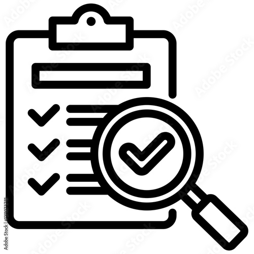 Verification Outline Icon