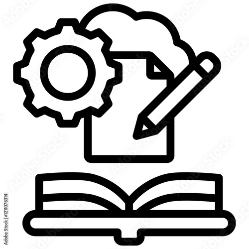 Self Paced Learning Outline Icon