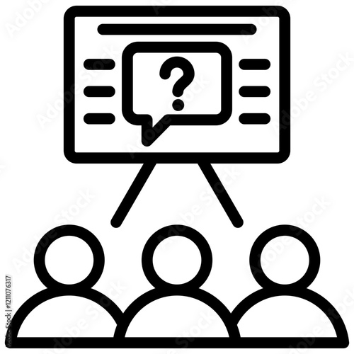 Discussion Forums Outline Icon