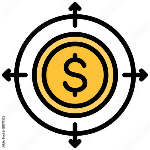 Expansion Outline Color Icon