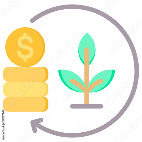 Investment Flat Icon