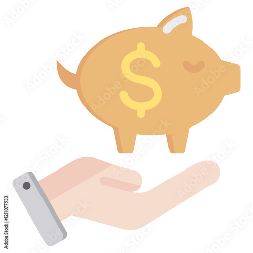 Cash Reserve Flat Icon