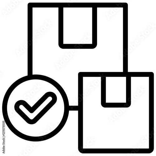 Stock Outline Icon