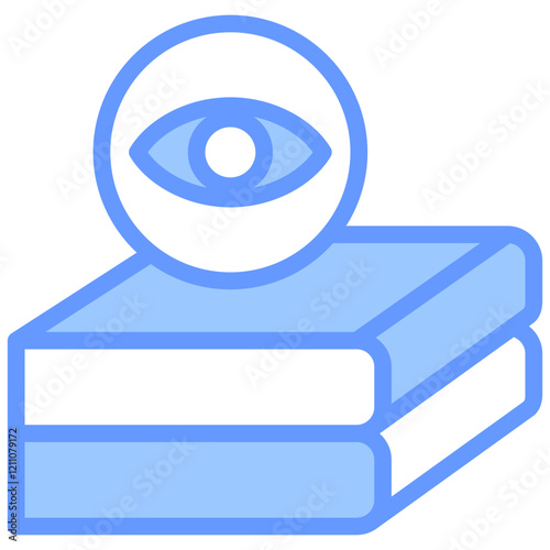 Supervised Work Blue Icon
