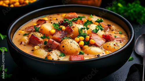 Hearty Potato Corn Chowder ...