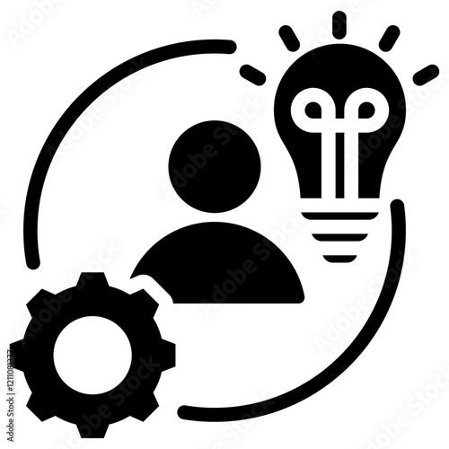 Initiative Glyph Icon