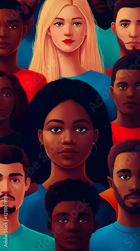 Diverse Faces United: An Il...