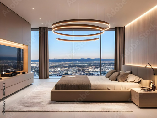 Modern Bedroom Interior Des...