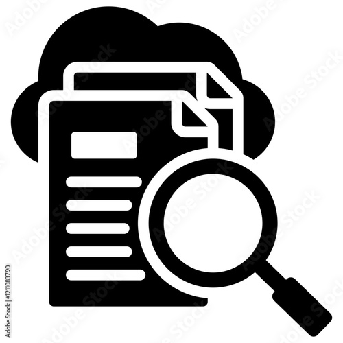 Study Resources Glyph Icon