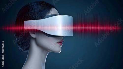Woman Experiences Immersive...