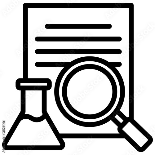 Research Paper Outline Icon