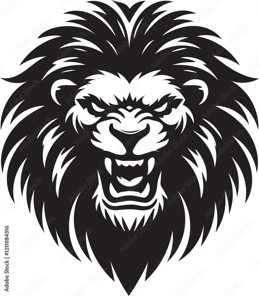 Fototapeta premium head of lion