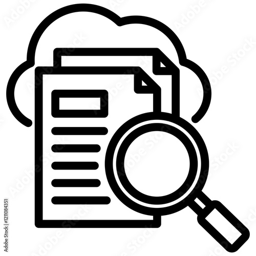 Study Resources Outline Icon